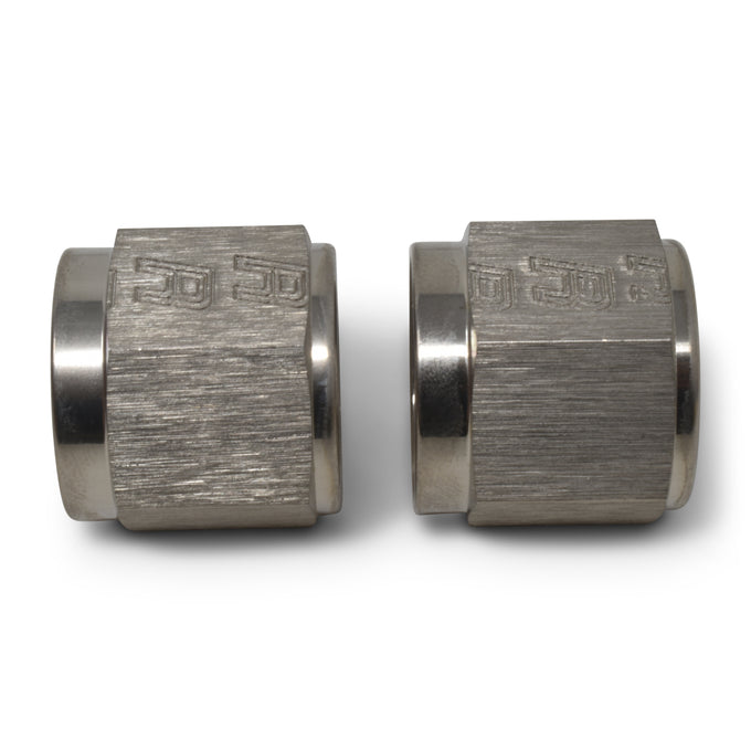 -10AN To 5/8in Tube Nut Adapter Fitting <br> -10 AN Tube Nuts 5/8in diameter