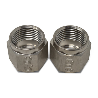 -10AN To 5/8in Tube Nut Adapter Fitting <br> -10 AN Tube Nuts 5/8in diameter