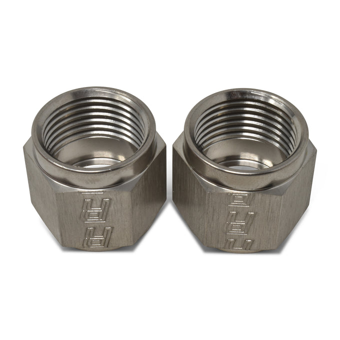 -10AN To 5/8in Tube Nut Adapter Fitting <br> -10 AN Tube Nuts 5/8in diameter