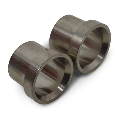 Pair -6AN To 3/8in Tube Sleeve Adapter Fitting <br> 6 AN Tube Sleeve 3/8in diameter