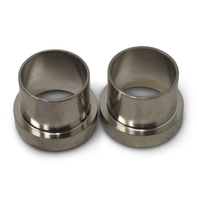 Pair -6AN To 3/8in Tube Sleeve Adapter Fitting <br> 6 AN Tube Sleeve 3/8in diameter