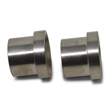 Pair -8AN To 1/2in Tube Sleeve Adapter Fitting <br> -8 AN Tube Sleeve 1/2in diameter
