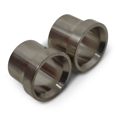 Pair -8AN To 1/2in Tube Sleeve Adapter Fitting <br> -8 AN Tube Sleeve 1/2in diameter