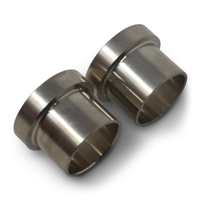 Pair -8AN To 1/2in Tube Sleeve Adapter Fitting <br> -8 AN Tube Sleeve 1/2in diameter