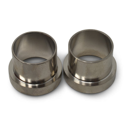Pair -8AN To 1/2in Tube Sleeve Adapter Fitting <br> -8 AN Tube Sleeve 1/2in diameter