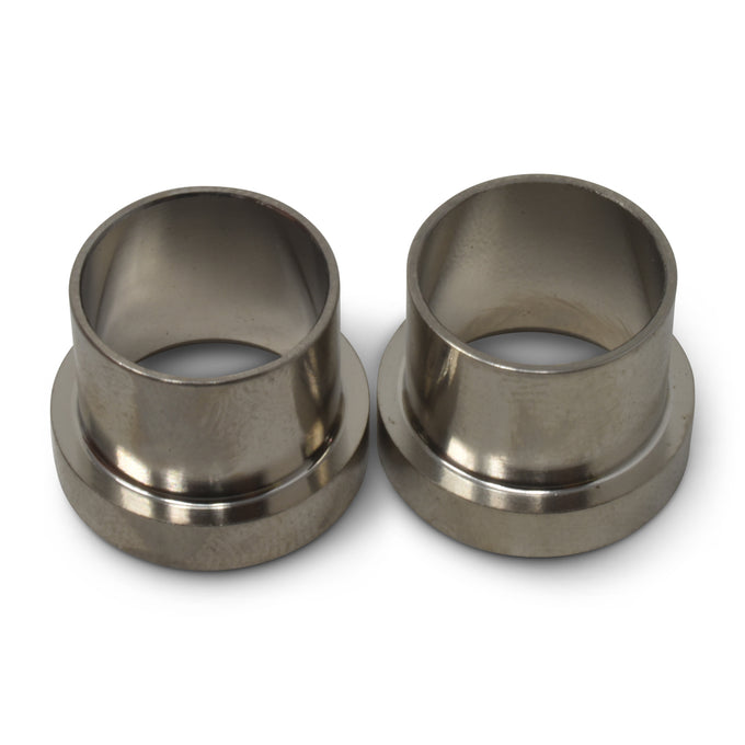 Pair -8AN To 1/2in Tube Sleeve Adapter Fitting <br> -8 AN Tube Sleeve 1/2in diameter