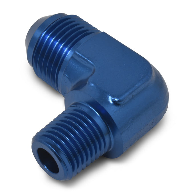 -3AN x 1/8 in NPT 90 Degree Adapter Fitting <br> Fitting Size: -3 AN x 1/8 in NPT