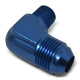 -6AN x 1/8 in NPT 90 Degree Adapter Fitting <br> Fitting Size: -6 AN x 1/8 in NPT