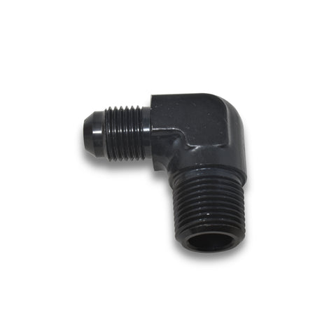 -6AN x 1/8 in NPT 90 Degree Adapter Fitting <br> Fitting Size: -6 AN x 1/8 in NPT