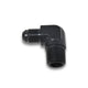 -6AN x 1/8 in NPT 90 Degree Adapter Fitting <br> Fitting Size: -6 AN x 1/8 in NPT
