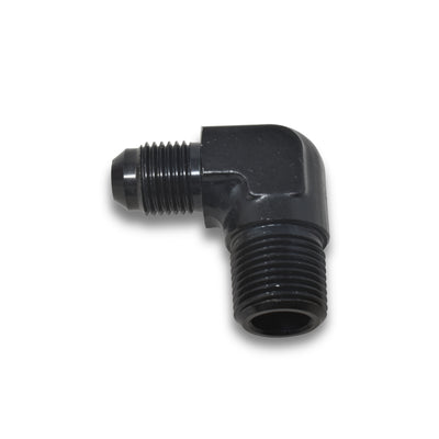 -6AN x 1/8 in NPT 90 Degree Adapter Fitting <br> Fitting Size: -6 AN x 1/8 in NPT