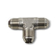 -6AN T Tee Adapter Fitting <br> Fitting Size: -6 AN