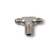 -3AN x 1/8 in NPT T Tee Adapter Fitting <br> Fitting Size: -3 AN x 1/8 in NPT