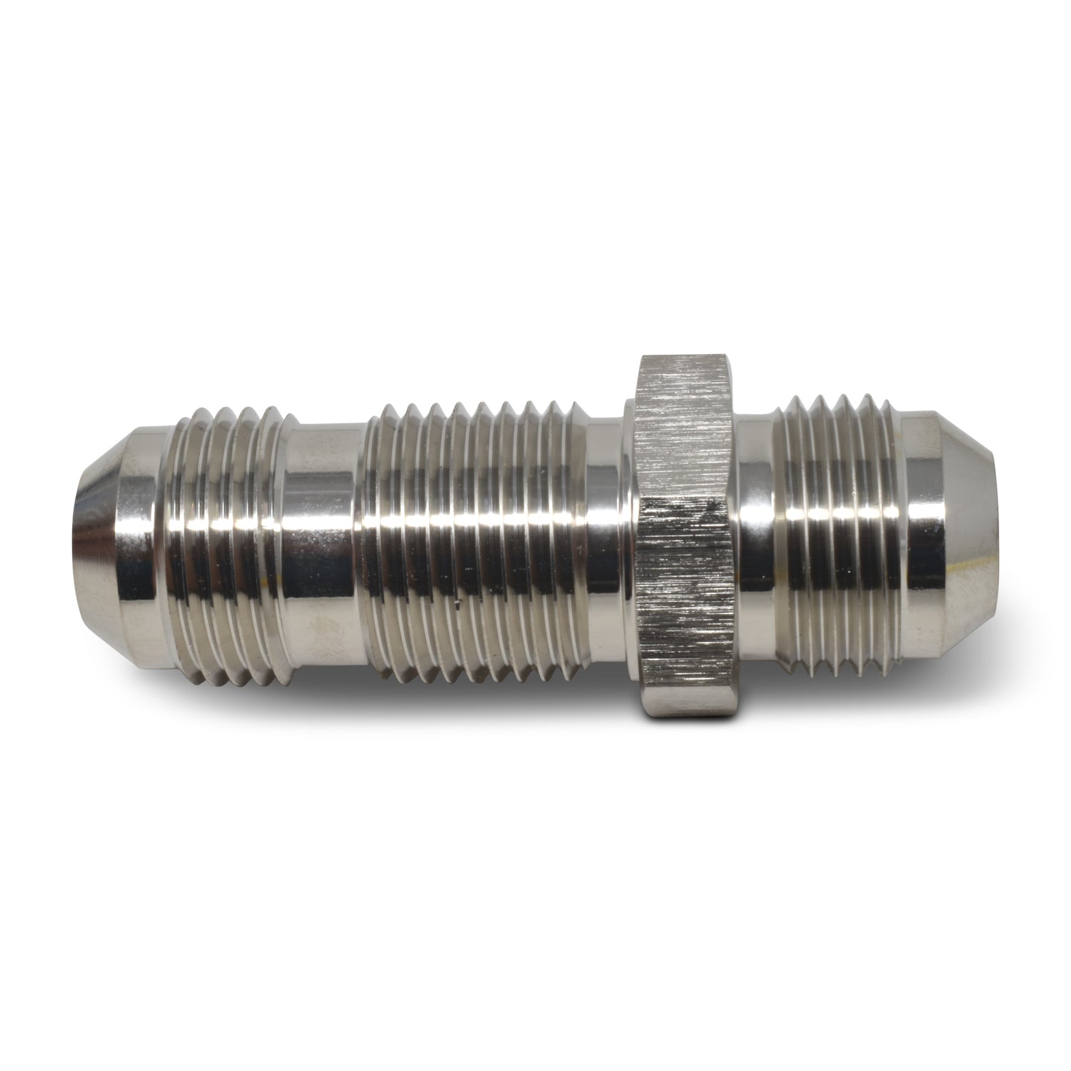 -6AN Straight Bulkhead Fitting <br> Fitting Size: -6 AN