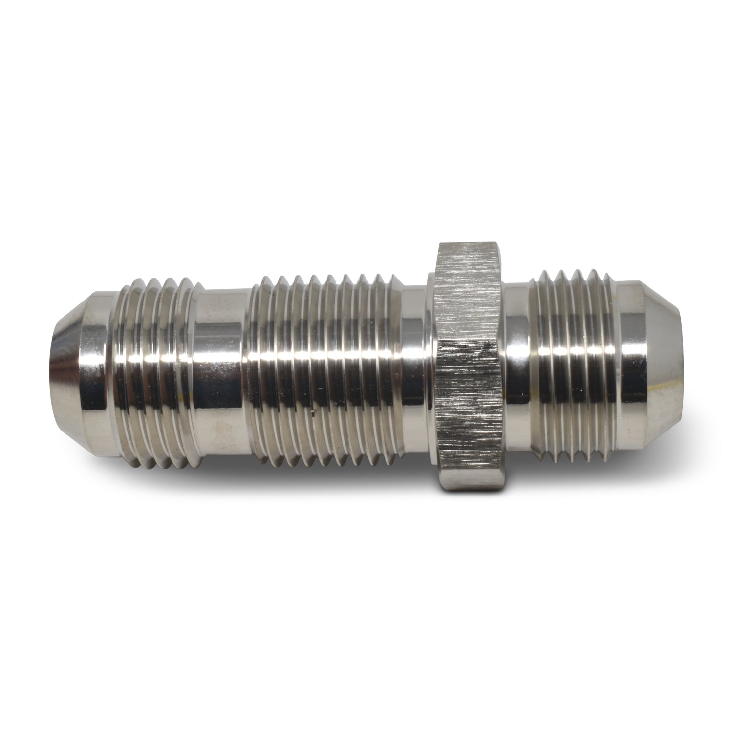 -10AN Straight Bulkhead Fitting <br> Fitting Size: -10 AN