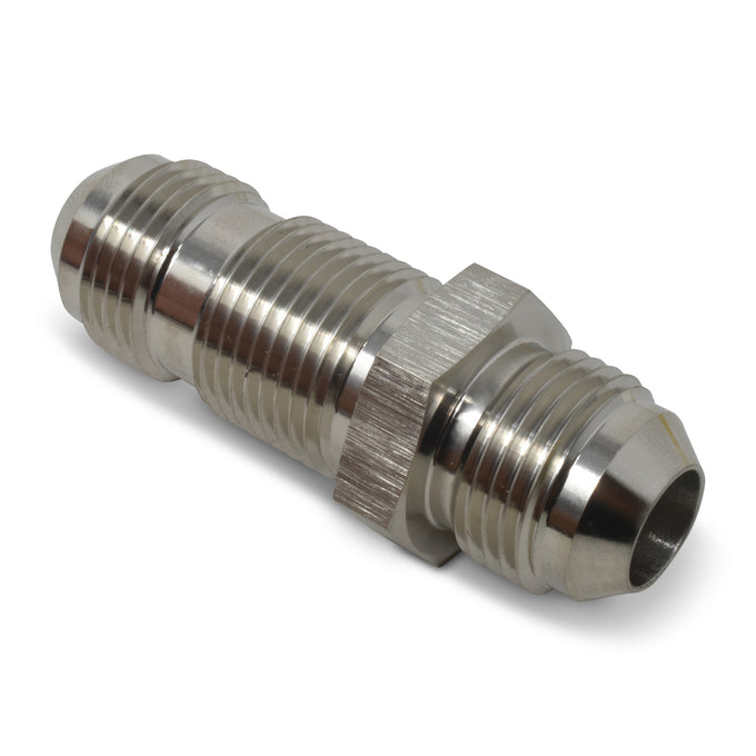 -10AN Straight Bulkhead Fitting <br> Fitting Size: -10 AN