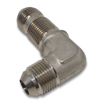 -6AN 90 Degree Bulkhead Fitting <br> Fitting Size: -6 AN