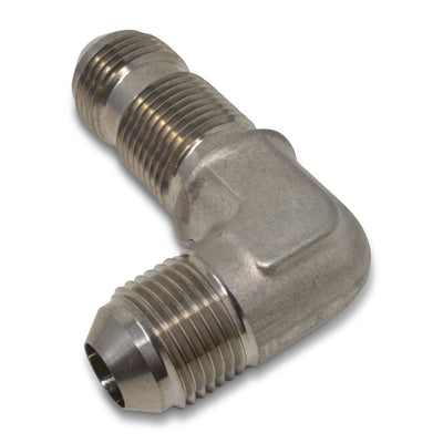 -8AN 90 Degree Bulkhead Fitting <br> Fitting Size: -8 AN
