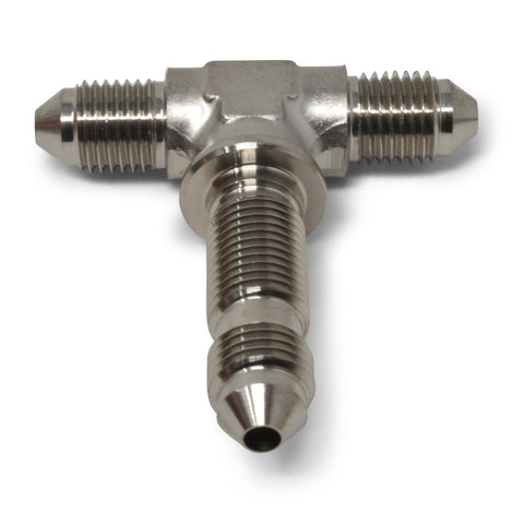 -3AN T Bulkhead Fitting <br> Fitting Size: -3 AN