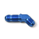 -8AN 45 Degree Bulkhead Fitting <br> Fitting Size: -8 AN