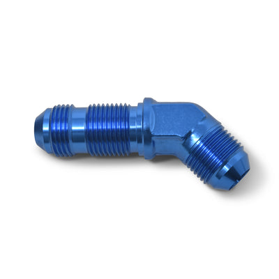 -8AN 45 Degree Bulkhead Fitting <br> Fitting Size: -8 AN