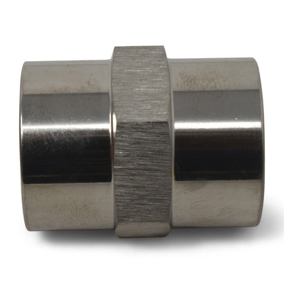 1/8 in NPT Straight Coupler Fitting <br> Fitting Size: 1/8 in NPT