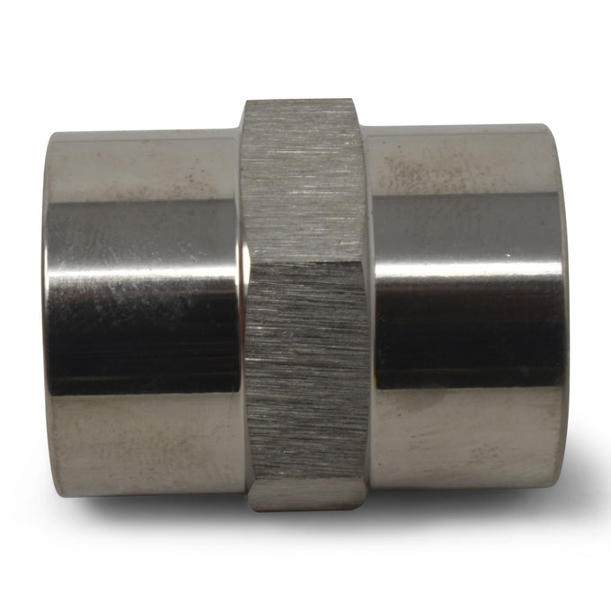1/4 in NPT Straight Coupler Fitting <br> Fitting Size: 1/4 in NPT