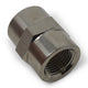 1/4 in NPT Straight Coupler Fitting <br> Fitting Size: 1/4 in NPT