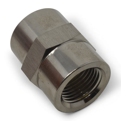 1/4 in NPT Straight Coupler Fitting <br> Fitting Size: 1/4 in NPT