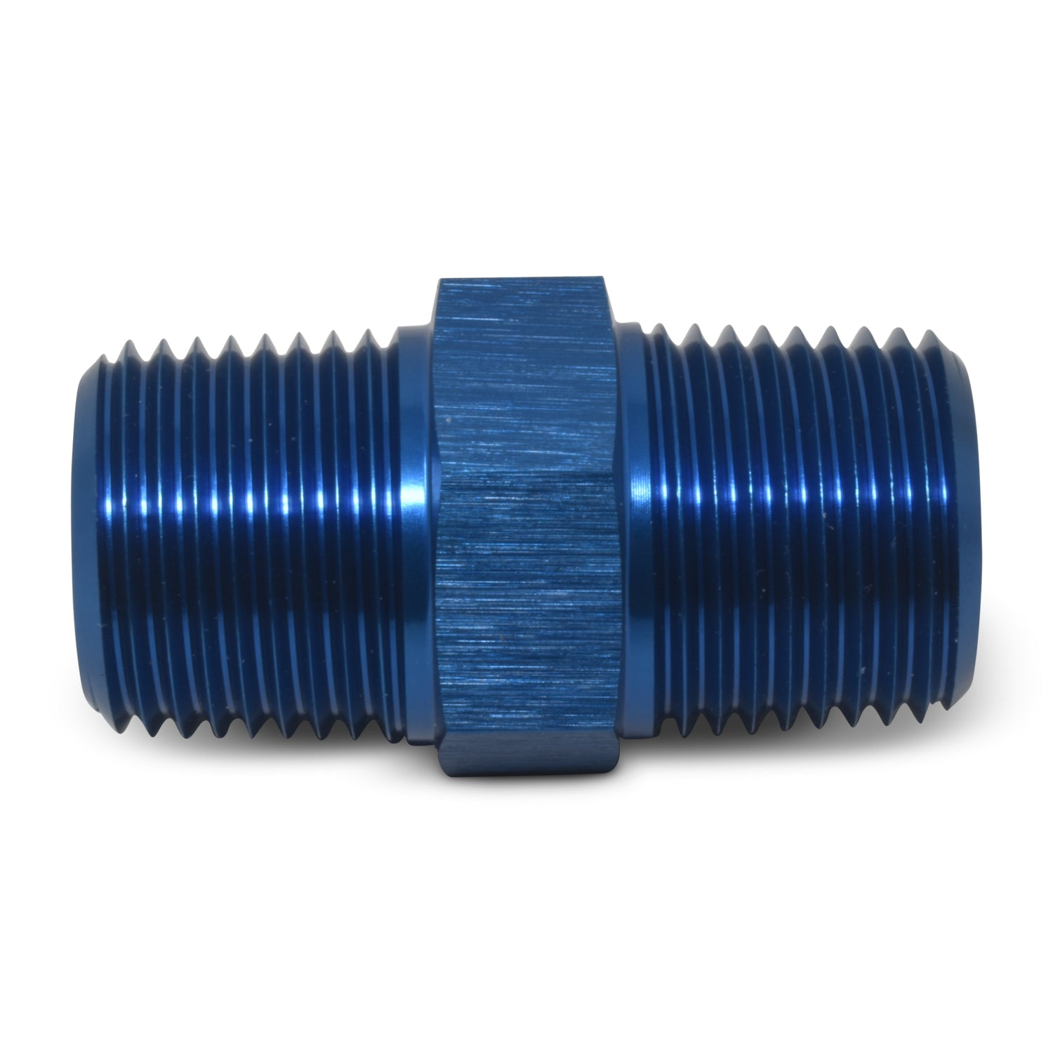 1/4 in NPT Straight Nipple Fitting <br> Fitting Size: 1/4 in NPT