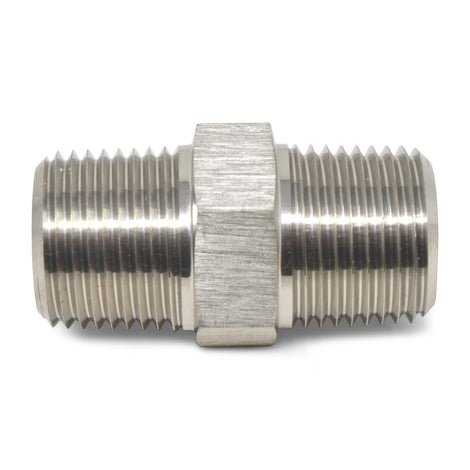 3/8 in NPT Straight Nipple Fitting <br> Fitting Size: 3/8 in NPT
