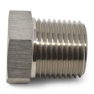 3/8 x 1/8 in NPT Straight Bushing Reducer <br> Fitting Size: 3/8 x 1/8 in NPT
