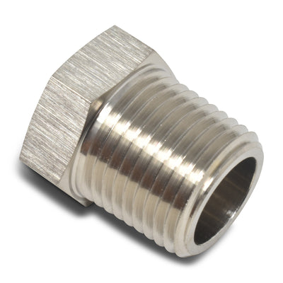 1/2 in NPT x 1/8 in NPT Straight Bushing Reducer <br> Fitting Size: 1/2 in NPT x 1/8 in NPT