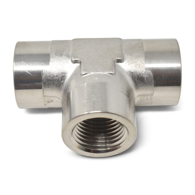 1/2 in NPT T Tee Adapter Fitting <br> Fitting Size: 1/2 in NPT