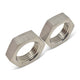 -4AN To 7/16in-20 Nut Adapter Fitting <br> -4 AN Bulkhead Nuts 7/16in -20 Thread Size