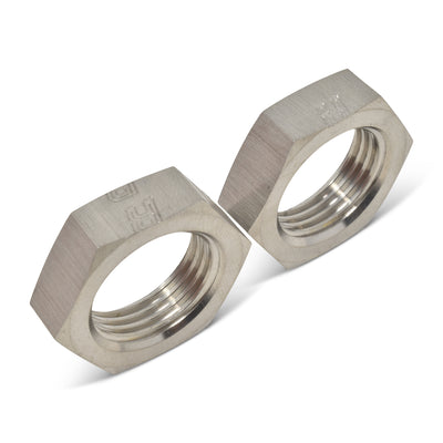 -4AN To 7/16in-20 Nut Adapter Fitting <br> -4 AN Bulkhead Nuts 7/16in -20 Thread Size
