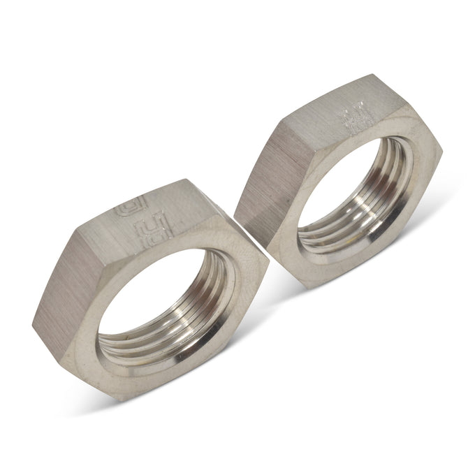 -4AN To 7/16in-20 Nut Adapter Fitting <br> -4 AN Bulkhead Nuts 7/16in -20 Thread Size
