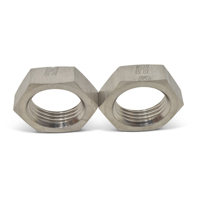 -4AN To 7/16in-20 Nut Adapter Fitting <br> -4 AN Bulkhead Nuts 7/16in -20 Thread Size