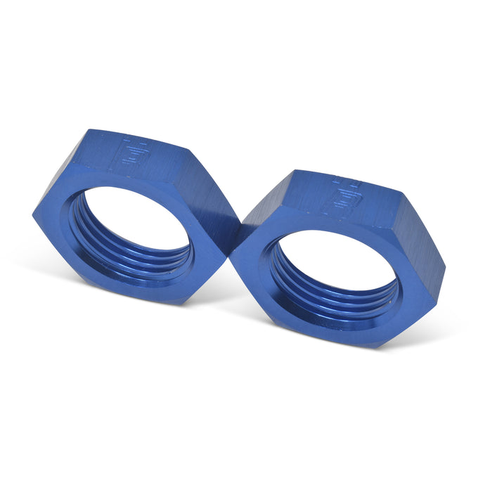 -8AN To 3/4in -16 Nut Adapter Fitting <br> -8 AN Bulkhead Nuts 3/4in -16 Thread Size