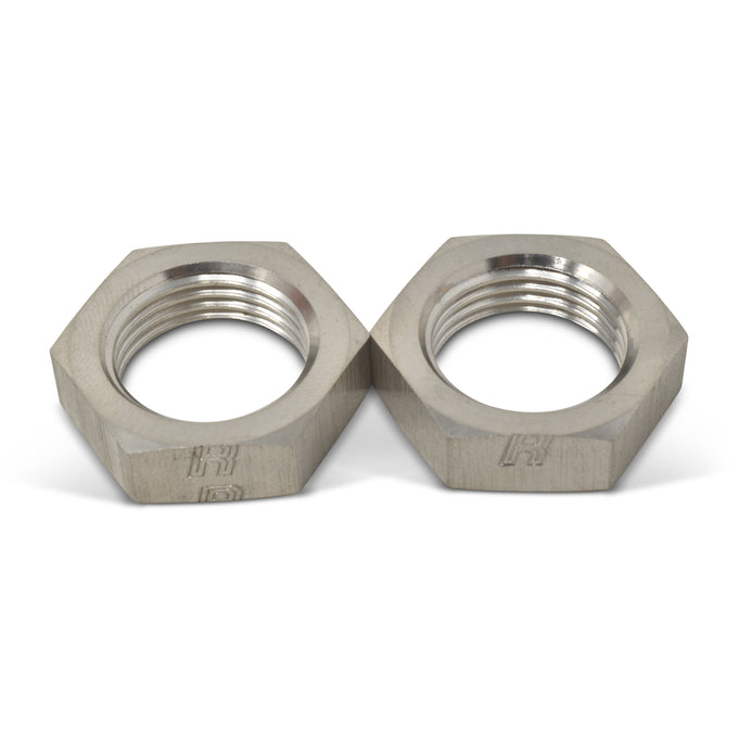 -10AN To 7/8in -14 Nut Adapter Fitting <br> -10 AN Bulkhead Nuts 7/8in -14 Thread Size