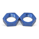 -12AN To 1 1/16in -12 Nut Adapter Fitting <br> -12 AN Bulkhead Nuts 1 1/16in -12 Thread Size