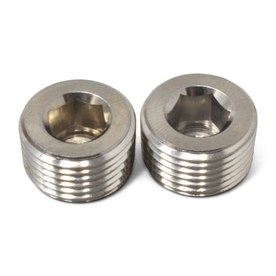 1/8 in NPT Straight NPT Plug <br> Fitting Size: 1/8 in NPT