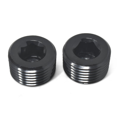 1/8 in NPT Straight NPT Plug <br> Fitting Size: 1/8 in NPT