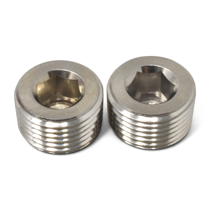 1/4 in NPT Straight NPT Plug <br> Fitting Size: 1/4 in NPT