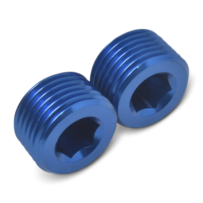 1/2 in NPT Straight NPT Plug <br> Fitting Size: 1/2 in NPT