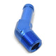 -8AN x 3/8 in NPT 45 Degree Adapter Fitting <br> Fitting Size: -8 AN x 3/8 in NPT