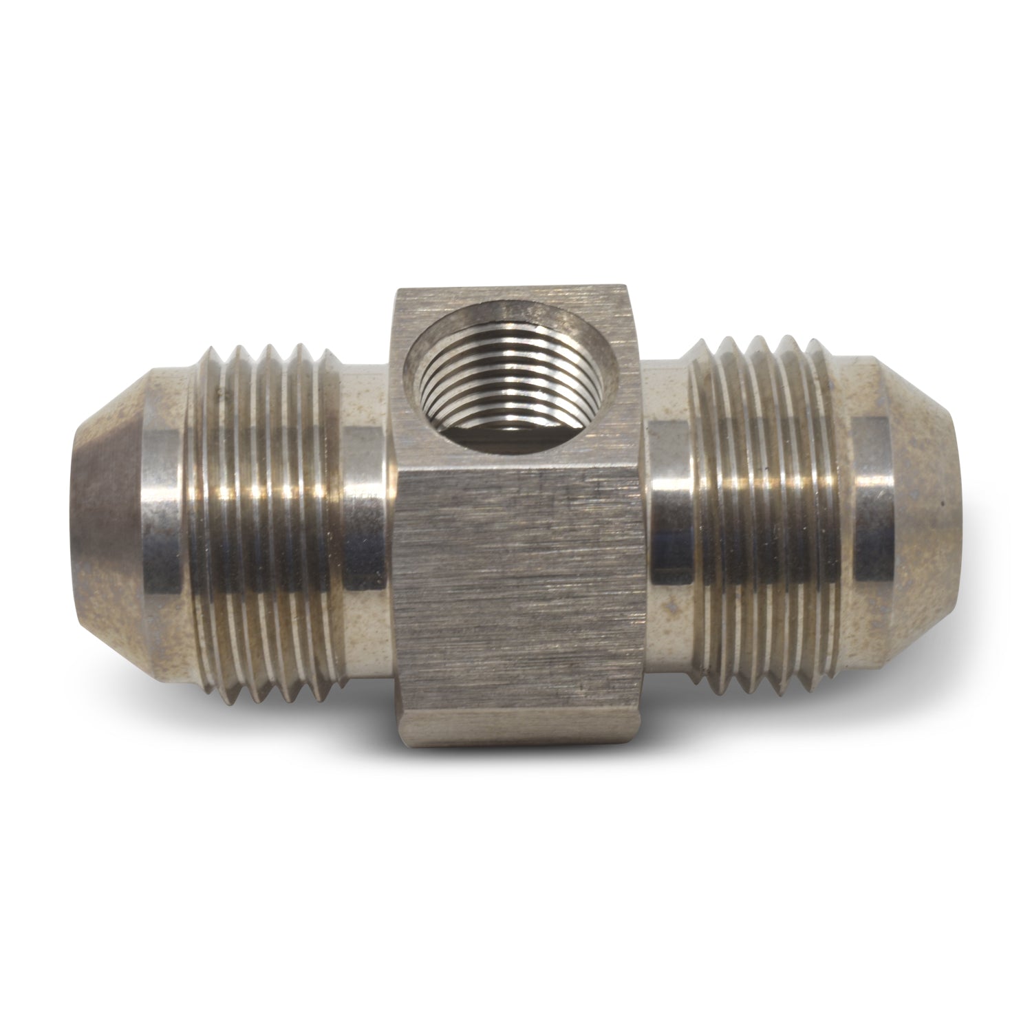 -6AN x -6AN Straight Fuel PSI Adapter <br> Fitting Size: -6 AN x -6 AN