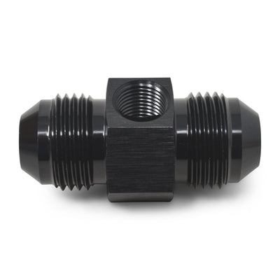 -8 An Union W/1/8in Npt Pressure Port Blk Anodize <br> Universal application