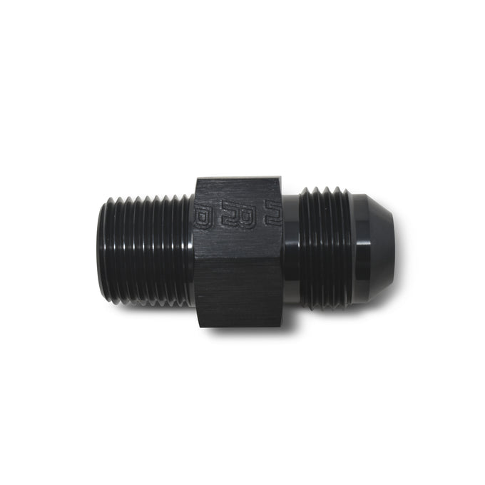 -6AN, 3/8 in NPT Straight Fuel Psi Adapter <br> Fitting Size: -6 AN, 3/8 in NPT