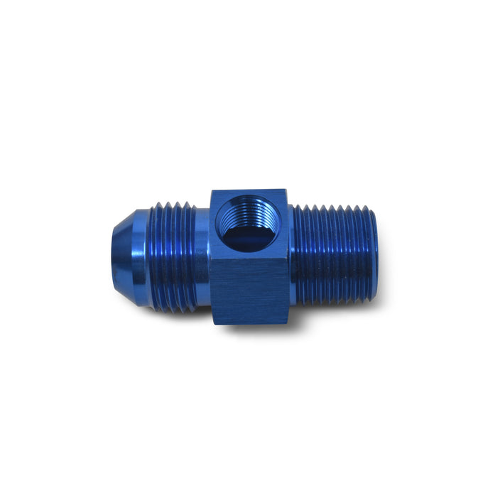 -8AN x 3/8 in NPT Straight Fuel Psi Adapter <br> Fitting Size: -8 AN x 3/8 in NPT